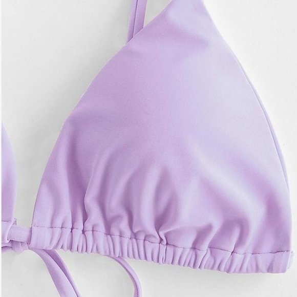 Lavender Zaful String Bikini - XL - Picture 5 of 6